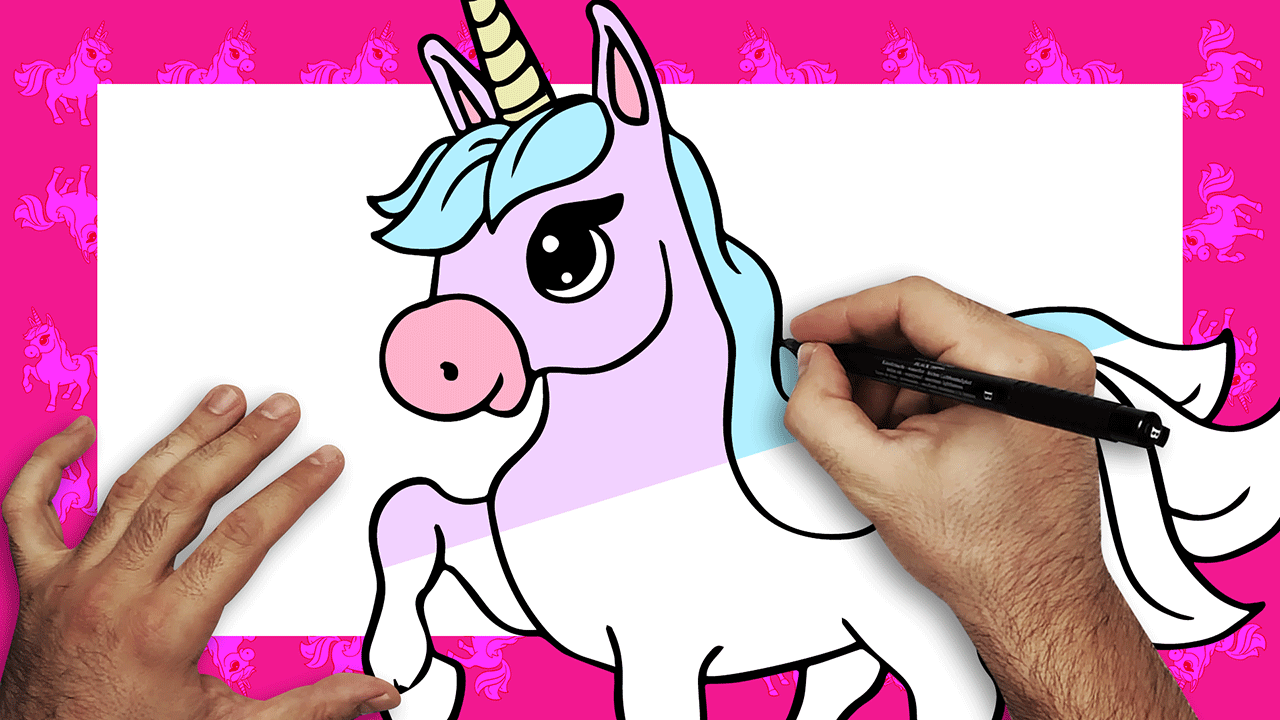 unicornio kawaii